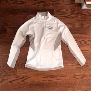 TCU under armor quarter zip